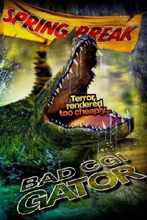 بوستر فيلم Bad CGI Gator 2023 مترجم (2023)
